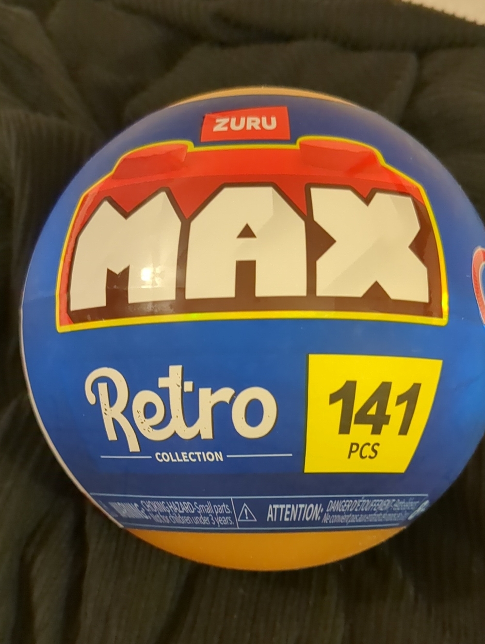 Zuru Max Retro Building Set — Blue/Orange